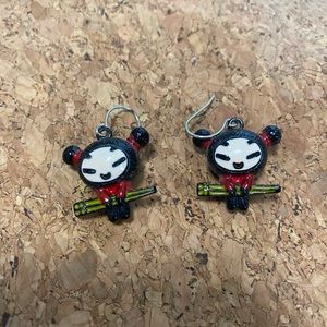 Little ninja earrings